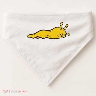 Banana Slug USA-Made Doggie Bandana