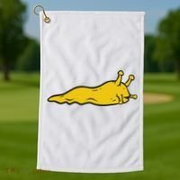 Banana Slug Golf Towel thumb 1