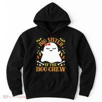 Big Sister Boo Crew Ghost Matching Family Halloween Hoodie thumb 0