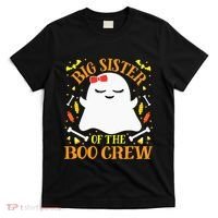 Big Sister Boo Crew Ghost Matching Family Halloween T-Shirt thumb 0