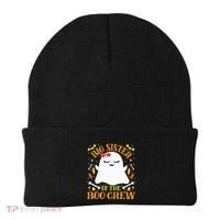 Big Sister Boo Crew Ghost Matching Family Halloween Beanie thumb 0