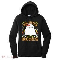 Big Sister Boo Crew Ghost Matching Family Halloween Women's Hoodie thumb 0