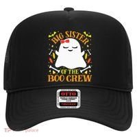 Big Sister Boo Crew Ghost Matching Family Halloween Hat thumb 0
