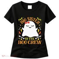 Big Sister Boo Crew Ghost Matching Family Halloween Women's T-Shirt thumb 0