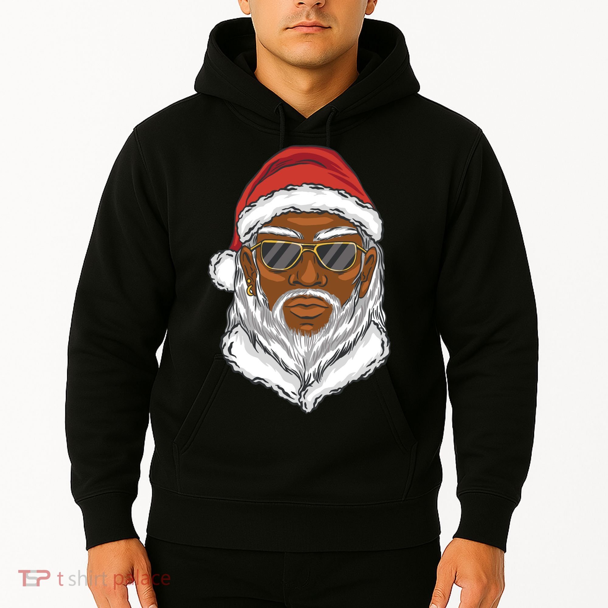 Black Santa Hoodie