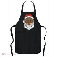 Black Santa Apron thumb 0