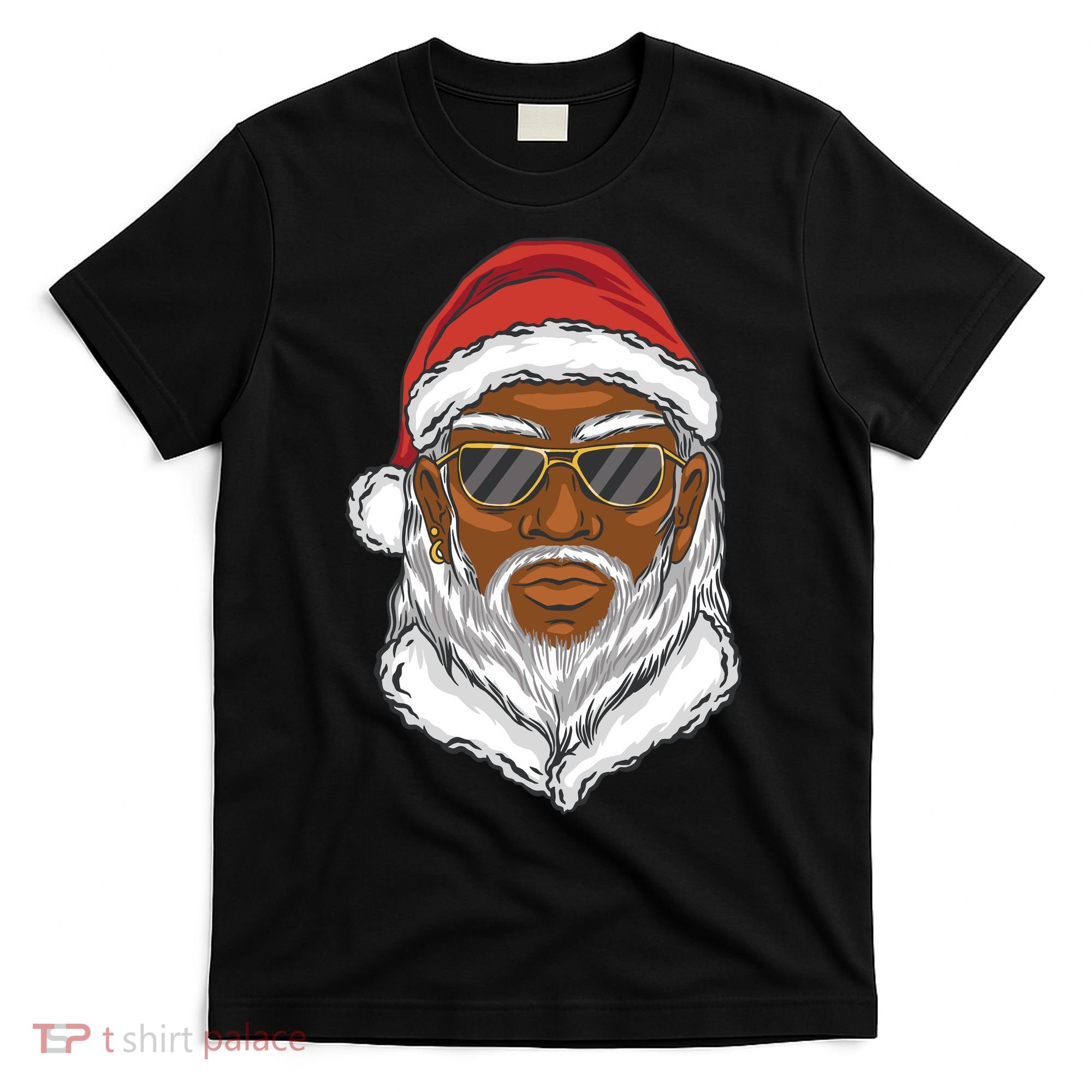 Black Santa T-Shirt