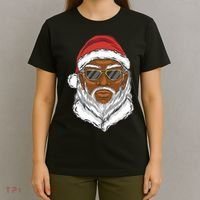 Black Santa T-Shirt thumb 4