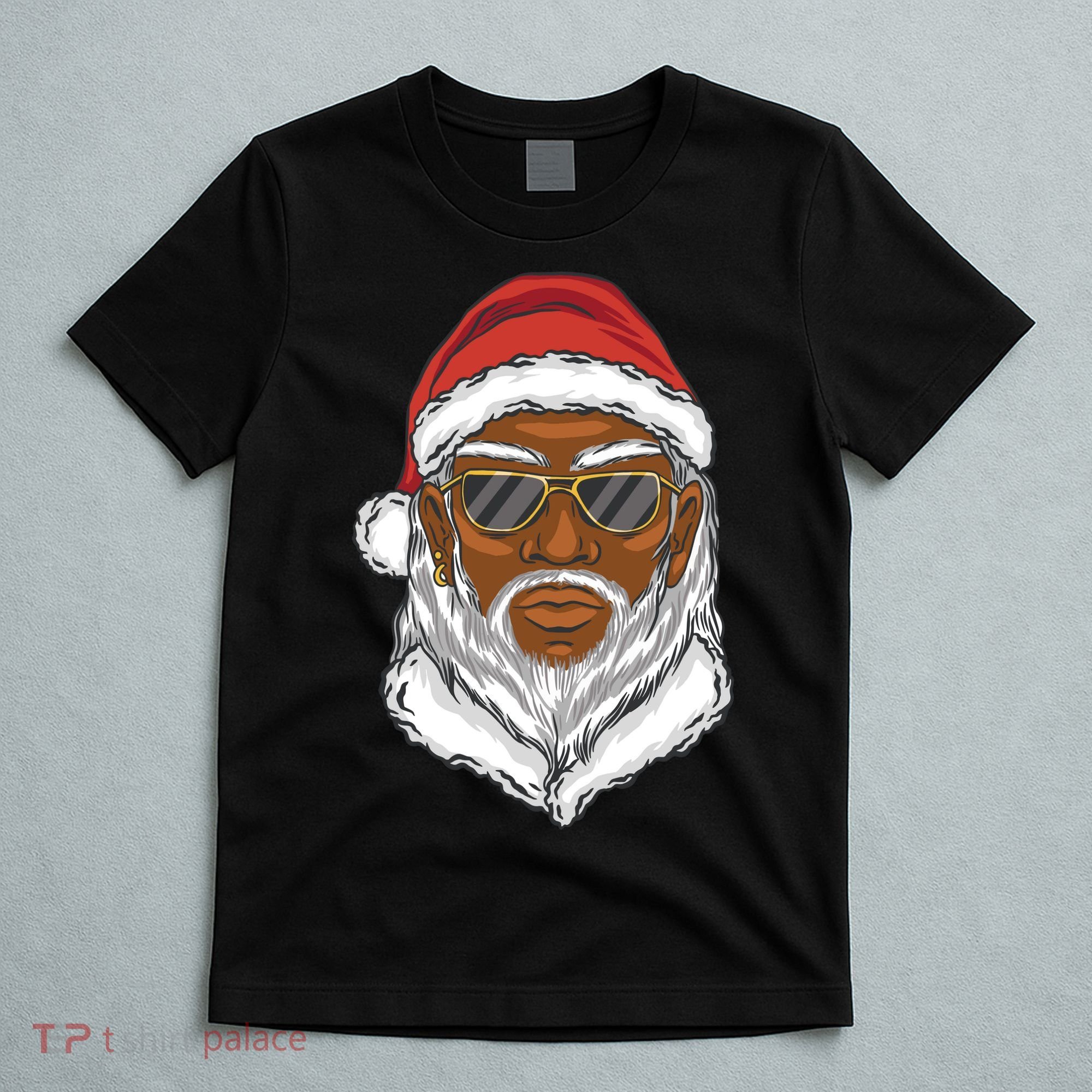 Black Santa T-Shirt