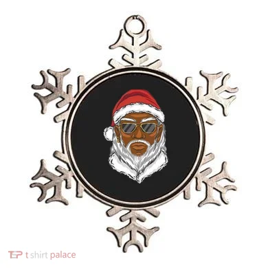 Black Santa Ornament