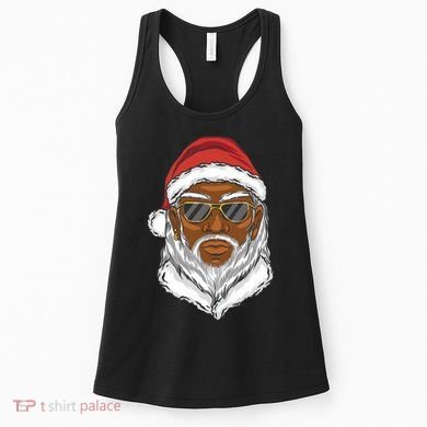 Black Santa Women's Tank Top
