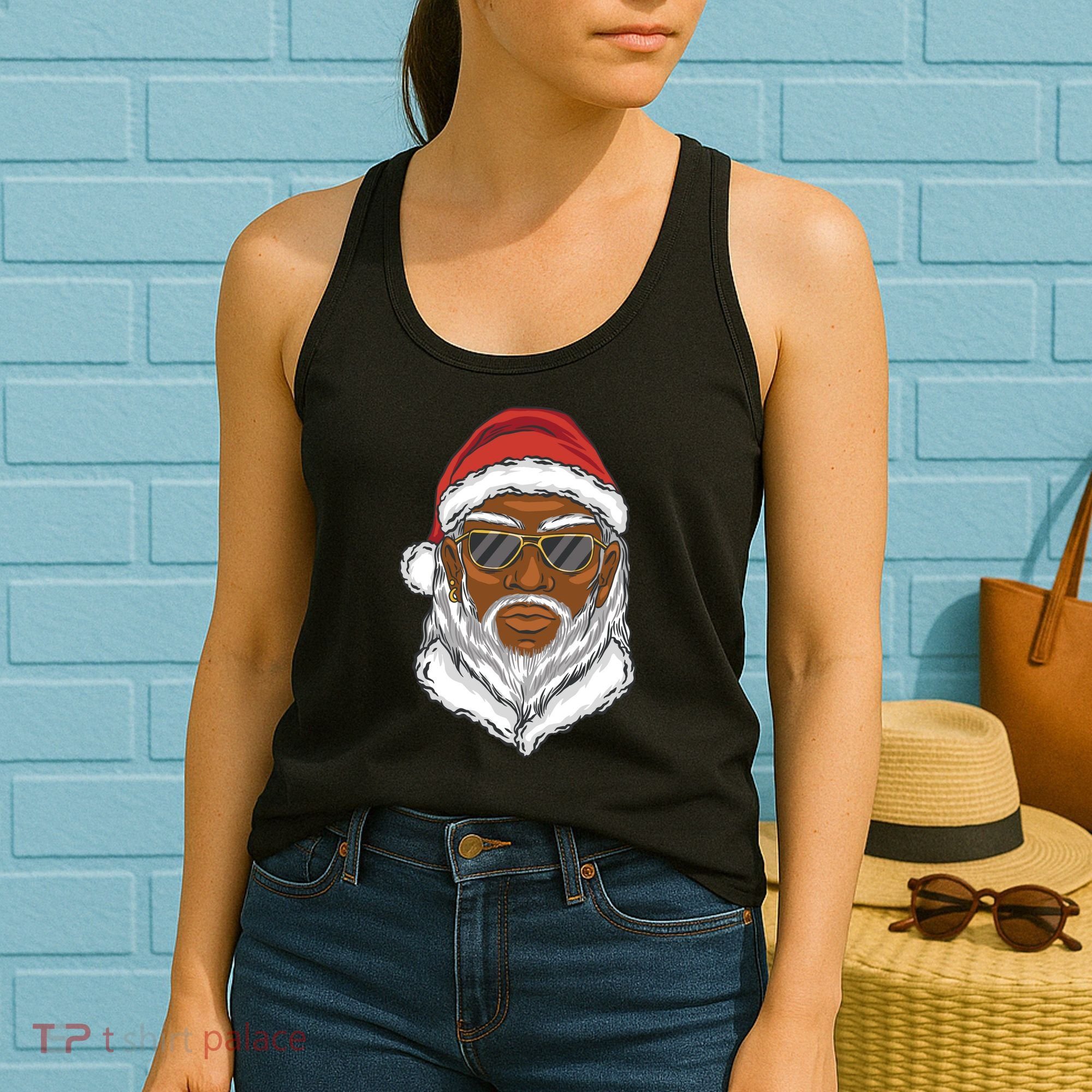 Black Santa Women's Tank Top