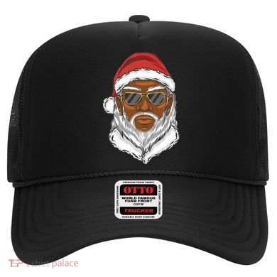 Black Santa Hat