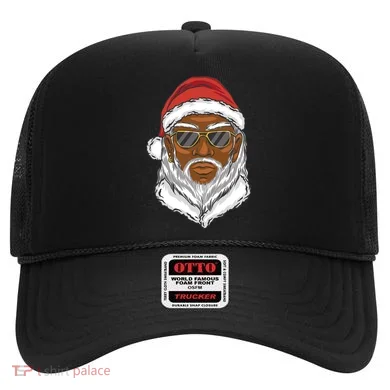 Black Santa Hat