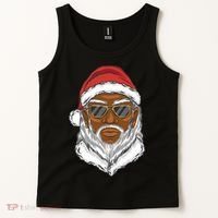 Black Santa Tank Top thumb 2