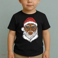 Black Santa Toddler T-Shirt thumb 2