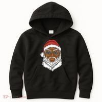 Black Santa Kids Hoodie thumb 0