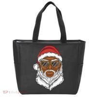 Black Santa Tote Bag thumb 0