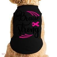 Braue Strong Breast Cancer Doggie Tank thumb 0