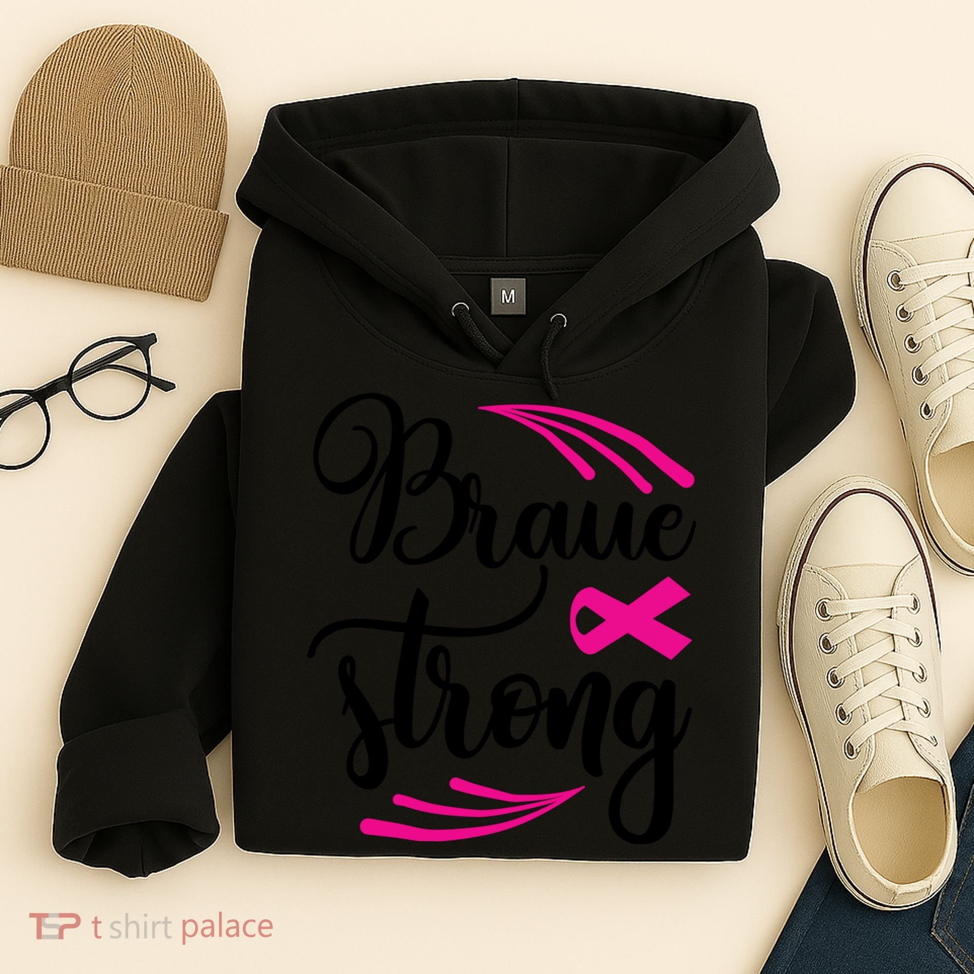 Braue Strong Breast Cancer Hoodie