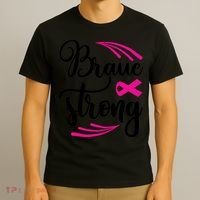 Braue Strong Breast Cancer T-Shirt thumb 3