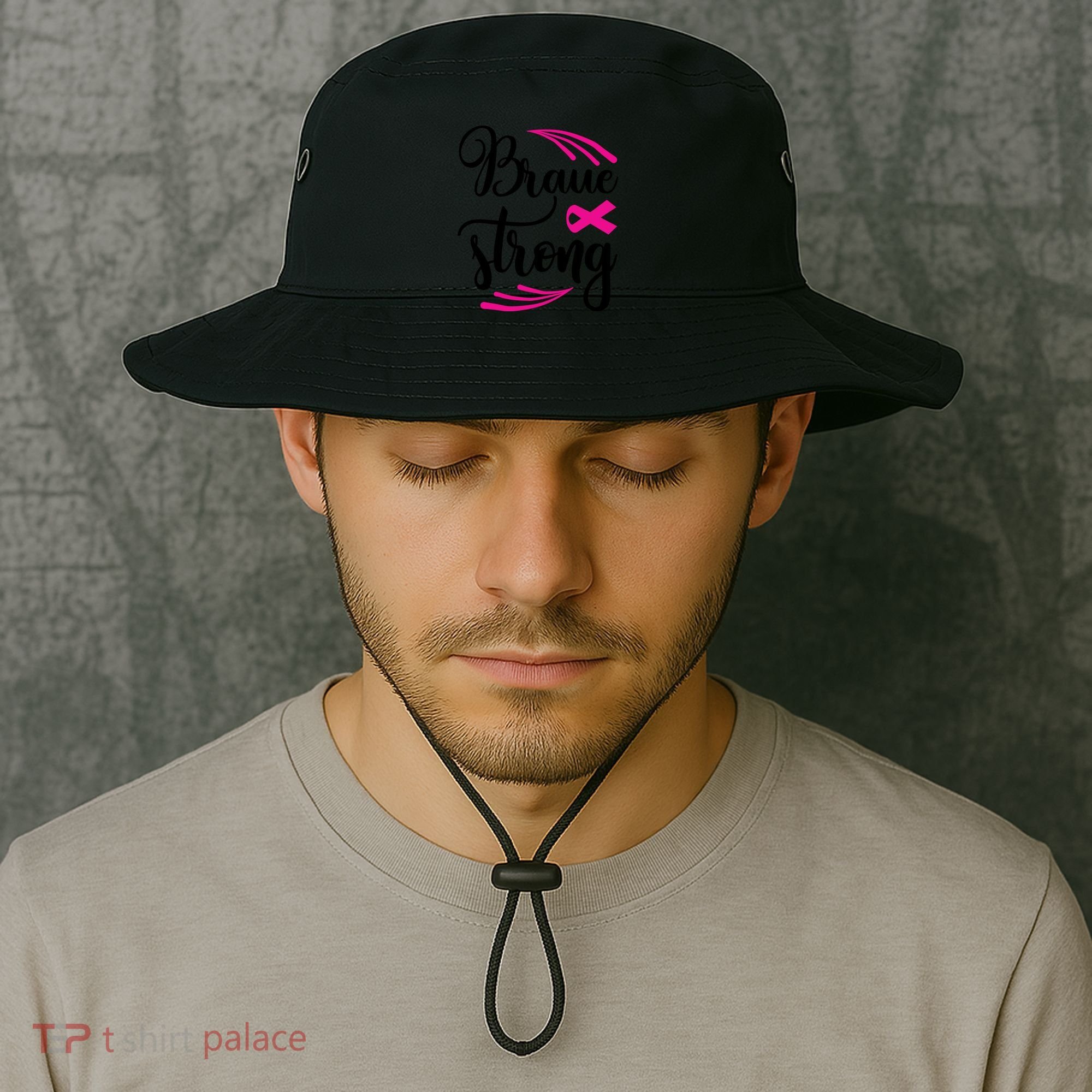 Braue Strong Breast Cancer Bucket Hat