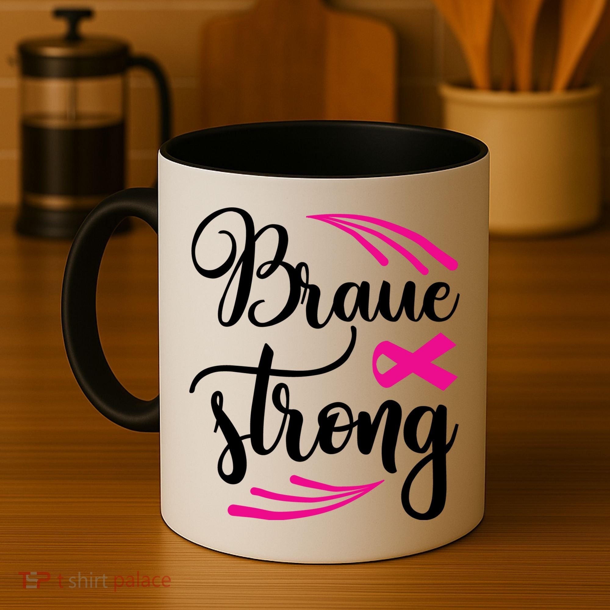 Braue Strong Breast Cancer Coffee Mug