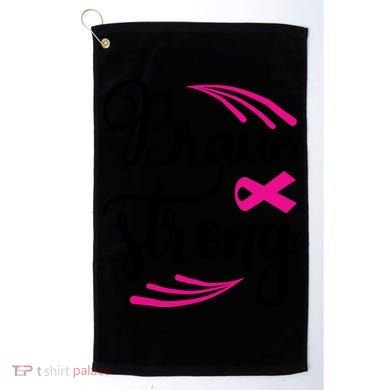 Braue Strong Breast Cancer Golf Towel