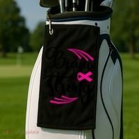 Braue Strong Breast Cancer Golf Towel thumb 2