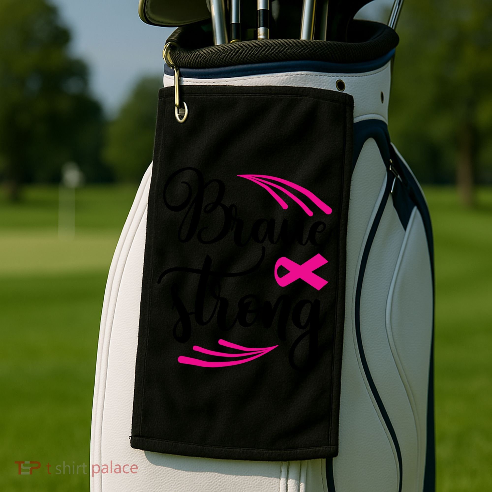 Braue Strong Breast Cancer Golf Towel