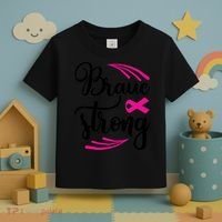 Braue Strong Breast Cancer Toddler T-Shirt thumb 3