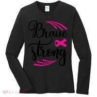 Braue Strong Breast Cancer Women's Long Sleeve Shirt thumb 0