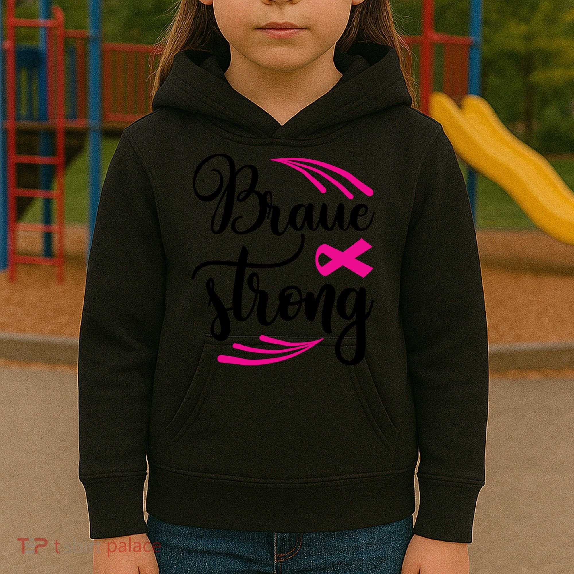 Braue Strong Breast Cancer Kids Hoodie