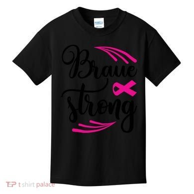 Braue Strong Breast Cancer Kids T-Shirt