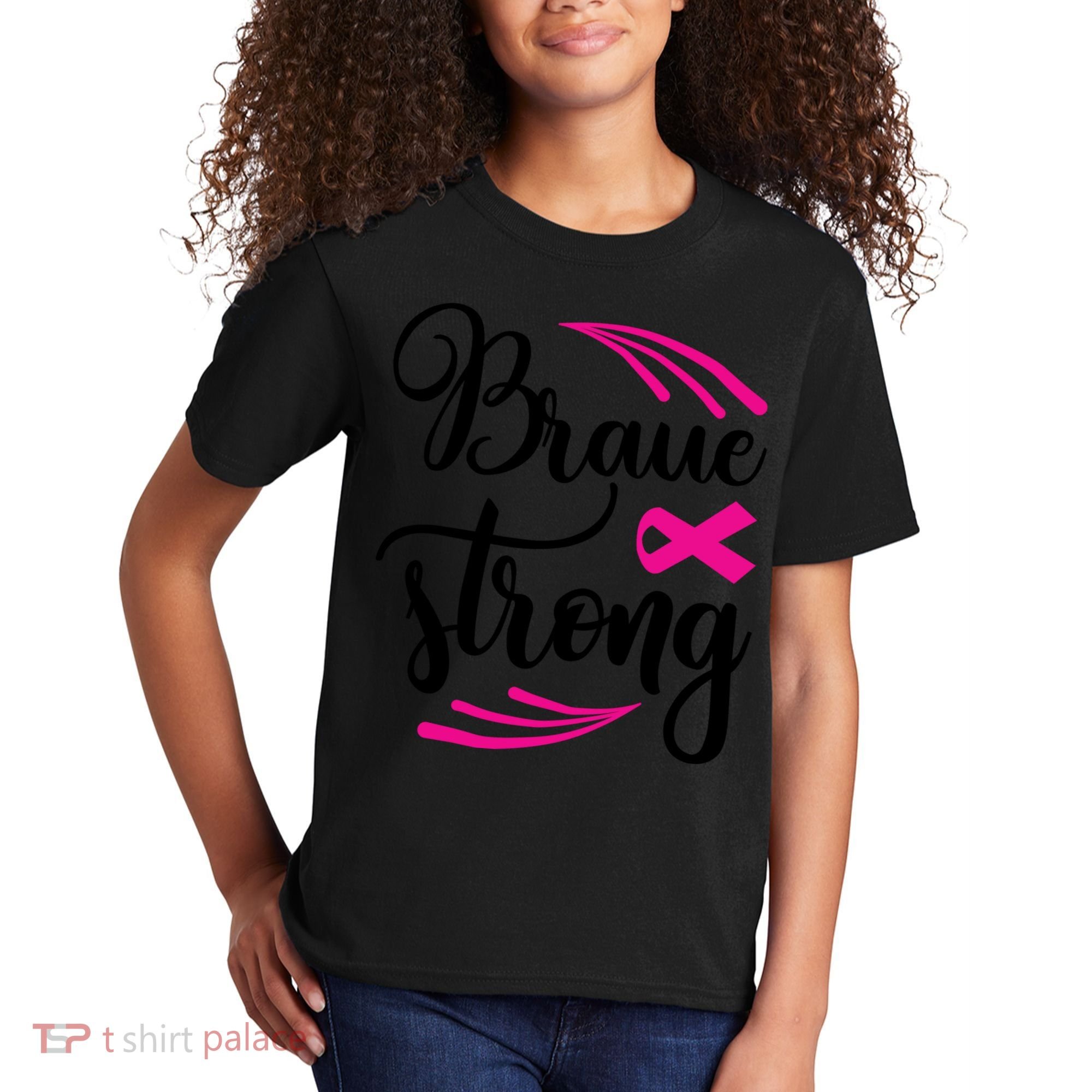 Braue Strong Breast Cancer Kids T-Shirt