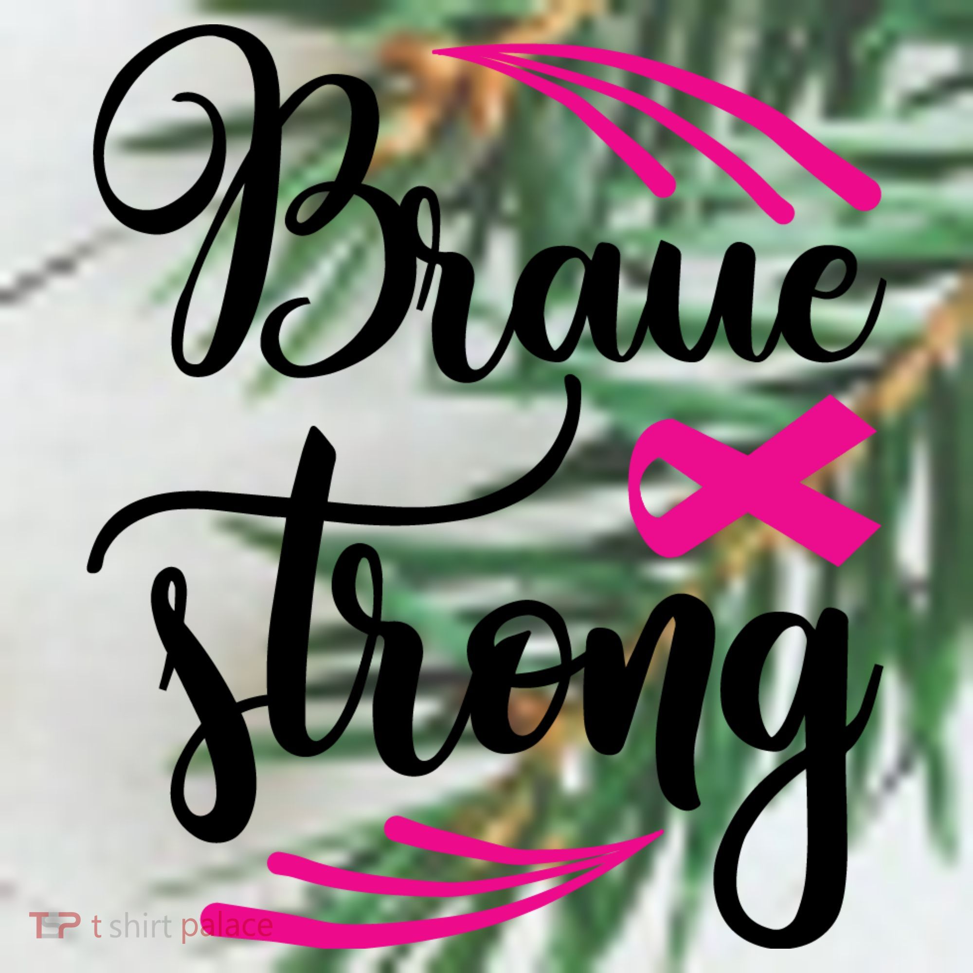 Braue Strong Breast Cancer Ornament