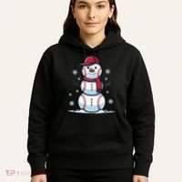 Baseball Snowman Hoodie thumb 5