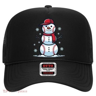 Baseball Snowman Hat