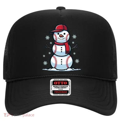 Baseball Snowman Hat
