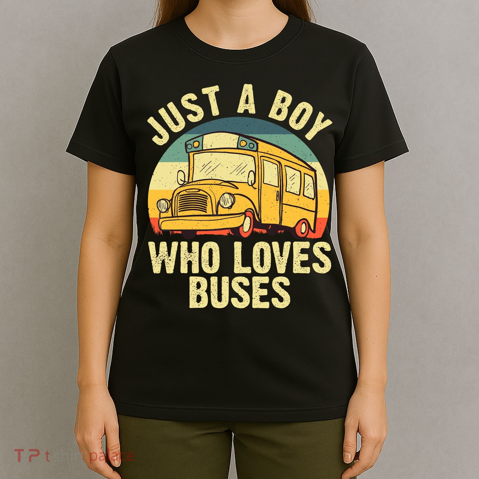 Best School Bus Yellow Bus Lover Buses T-Shirt