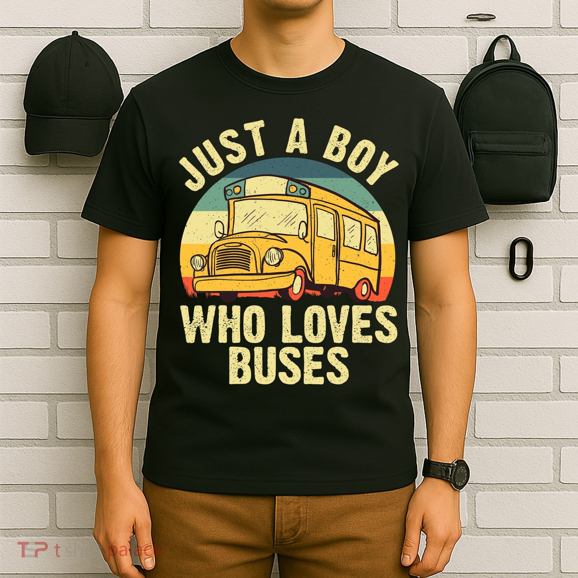 Best School Bus Yellow Bus Lover Buses T-Shirt