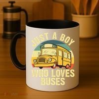 Best School Bus Yellow Bus Lover Buses Coffee Mug thumb 4