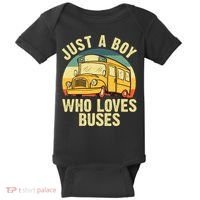 Best School Bus Yellow Bus Lover Buses Baby Bodysuit thumb 0