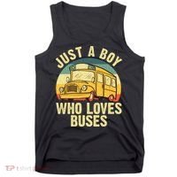 Best School Bus Yellow Bus Lover Buses Tank Top thumb 0