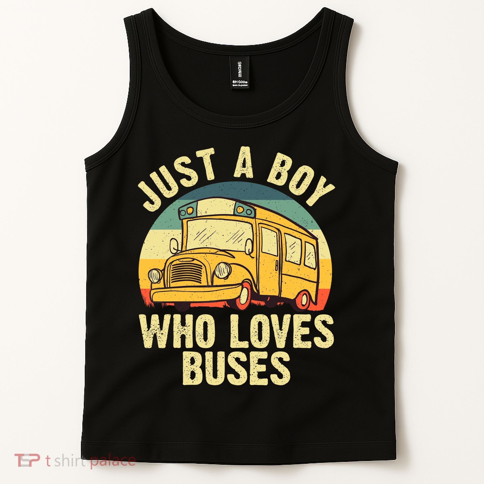 Best School Bus Yellow Bus Lover Buses Tank Top