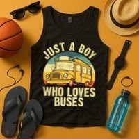 Best School Bus Yellow Bus Lover Buses Tank Top thumb 4