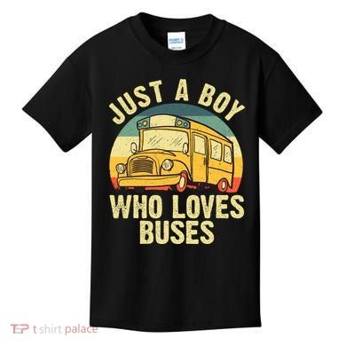 Best School Bus Yellow Bus Lover Buses Kids T-Shirt