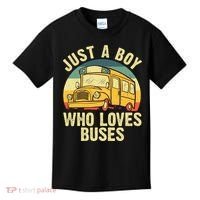 Best School Bus Yellow Bus Lover Buses Kids T-Shirt thumb 0