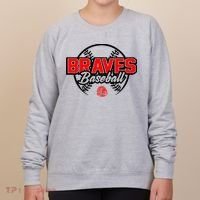Baseball Sport Braves Baseball Women's Sweatshirt thumb 0