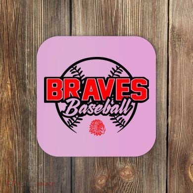 Baseball Sport Braves Baseball Coaster